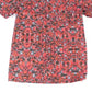 Camisa Element Masculina Floral Destination com Botões Vermelho Tamanho Médio