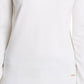 Suéter Calvin Klein Feminino Gola Alta Branco Tamanho Médio