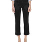 Calça jeans feminina NYDJ Marilyn com perna reta e tornozelo, preta, tamanho 12