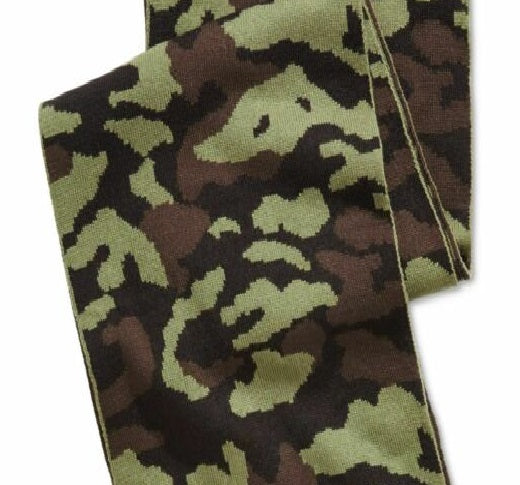 Cachecol camuflado masculino Steve Madden, verde, tamanho regular