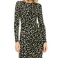 Michael Kors Feminino Amarelo Babados Floral Manga Longa Amarelo Tamanho X-G