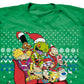Camiseta masculina Freeze 24-7 Nickelodeon Graphic manga curta verde tamanho grande