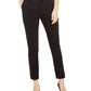 Calça social Calvin Klein X Fit Slim Fit feminina, preta, tamanho 10