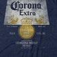 Camiseta masculina com estampa gráfica Freeze 24-7, azul-marinho, tamanho pequeno