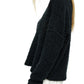 Suéter feminino Free People Finder Keepers com decote em V, preto, tamanho extragrande