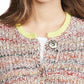 Cardigan Walk On By da Free People Feminino Multi Combinado Branco Tamanho Pequeno