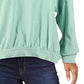 Camiseta feminina Free People 213 verde tamanho pequeno