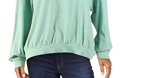 Camiseta feminina Free People 213 verde tamanho pequeno