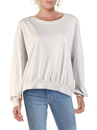 Camiseta feminina Free People 213 roxa tamanho X-S