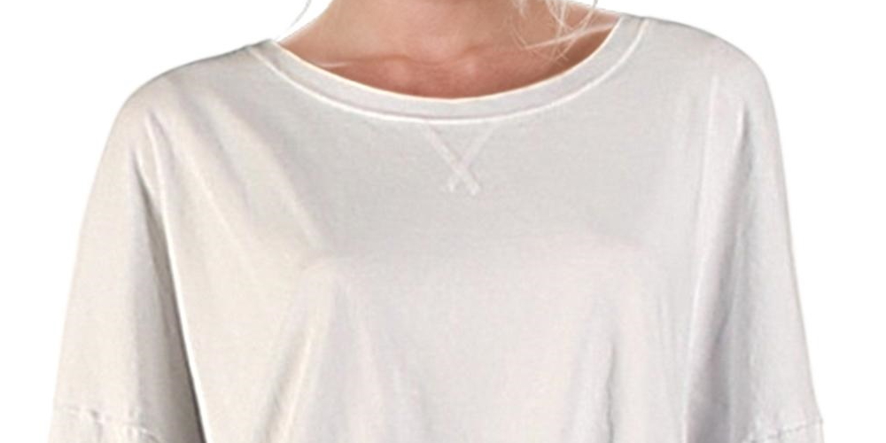 Camiseta feminina Free People 213 roxa tamanho X-S