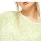 Camiseta Halo Stripe Feminina Free People Verde Tamanho P