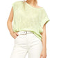 Camiseta Halo Stripe Feminina Free People Verde Tamanho X-S