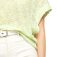 Camiseta Halo Stripe Feminina Free People Verde Tamanho X-S