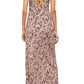 Vestido sem mangas com estampa floral Bon Voyage da Free People para mulheres, tamanho extrapequeno, cor carvão