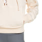 Moletom com capuz feminino Free People FP Movement Believe It com cadarço, rosa, tamanho grande