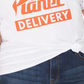 Camiseta feminina Love Tribe, estampada em algodão, Pizza Planet, branca, tamanho 2X