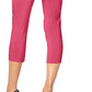 Calça Capri Feminina Alfani Tummy Control Pull On Rosa Tamanho 14 Petite