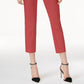 Calça Capri Alfani Feminina Petite Tummy-Control Pull-On Rosa Tamanho 4 P