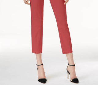 Calça Capri Alfani Feminina Petite Tummy-Control Pull-On Rosa Tamanho 4 P