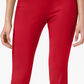 Calça skinny Alfani feminina com controle de barriga, tamanho 14, vermelha, pequena