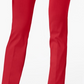 Calça skinny Alfani feminina com controle de barriga, tamanho 14, vermelha, pequena