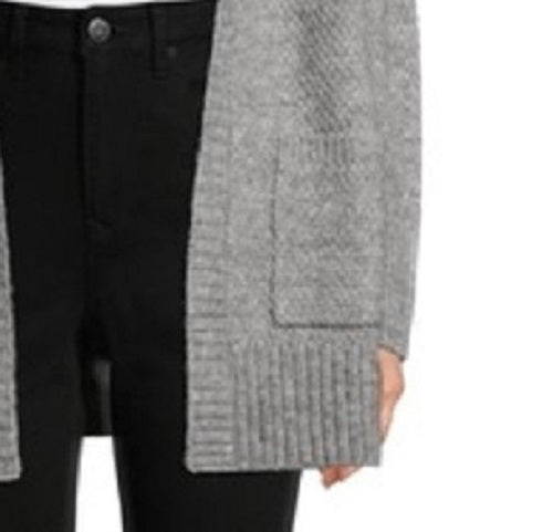 Cardigan aberto Pink Rose Juniors, cinza, tamanho médio