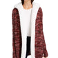 Cardigan Crave Fame Juniors com acabamento Sherpa Roxo Tamanho XS