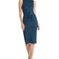Vestido suéter metálico Kiki feminino Rachel Roy, azul, tamanho XX-G