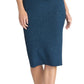 Vestido suéter metálico Kiki feminino Rachel Roy, azul, tamanho XX-G