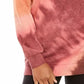 Blusa de moletom tie-dye Ultra Flirt Juniors, roxo escuro, tamanho pequeno