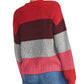 Suéter feminino Rachel Roy Colorblocked rosa tamanho médio