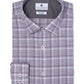 Camisa social masculina Ryan Seacrest Distinction Ultimate Slim Fit, sem passar a ferro, com elastano, tamanho roxo, 15x32x33