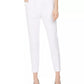 Calça social feminina Calvin Klein slim fit, branca, tamanho 6