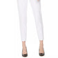 Calça social feminina Calvin Klein slim fit, branca, tamanho 6