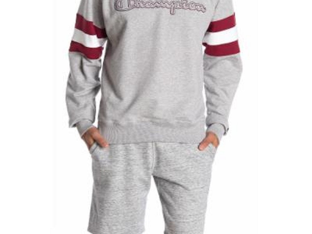 Moletom Champion Masculino Colorblocked Branco Tamanho X-G