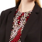 Calvin Klein Blazer Smoking Feminino com Acabamento Tubular Preto Tamanho 8