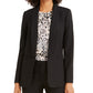 Calvin Klein Parker Twill Blazer Feminino Preto Tamanho 12