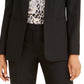 Calvin Klein Parker Twill Blazer Feminino Preto Tamanho 12