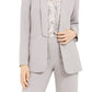Calvin Klein Parker Blazer Aberto Frontal Feminino Cinza Tamanho 14