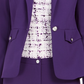 Calvin Klein Blazer Feminino Azul Tamanho 10
