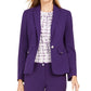 Calvin Klein Blazer Feminino de Um Botão Roxo Tamanho 8