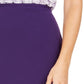 Saia lápis feminina Calvin Klein roxa tamanho 12