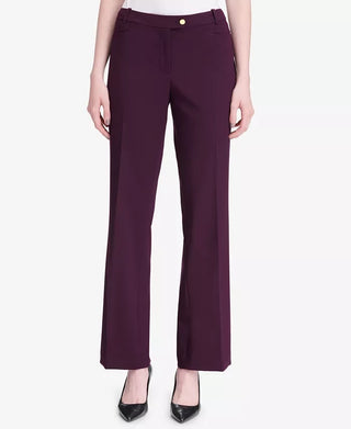 Calça Calvin Klein Modern Fit Feminina Roxa Tamanho 10