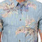Camiseta masculina Jack O'Neill Bali manga curta azul, tamanho X-G