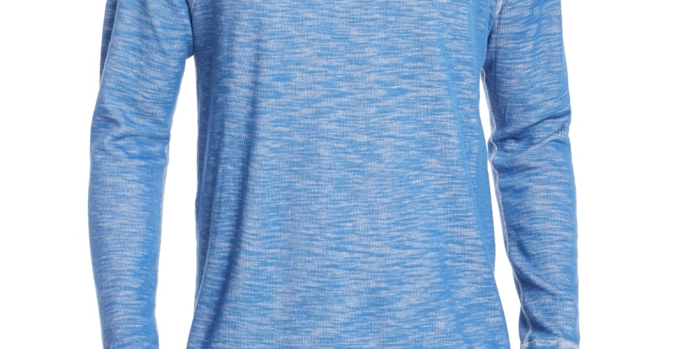 Suéter Tommy Bahama Duncan Deux Crewneck Masculino Azul Marinho Tamanho X-G