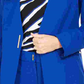 Calvin Klein Blazer Feminino Sem Gola Azul Tamanho 8 Petite