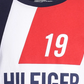 Camiseta Tommy Hilfiger Infantil Meninos Colorblocked Logo Panel Azul Escuro Tamanho 2T