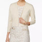 Tommy Hilfiger Cardigan Feminino Manga Botão Branco Tamanho P