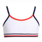 Tommy Hilfiger Little & Big Girl's Embossed Seamless Bra White Size 6-7