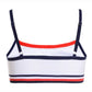 Sutiã Tommy Hilfiger Little &amp; Big Girl's com relevo e sem costura, branco, tamanho 6-7